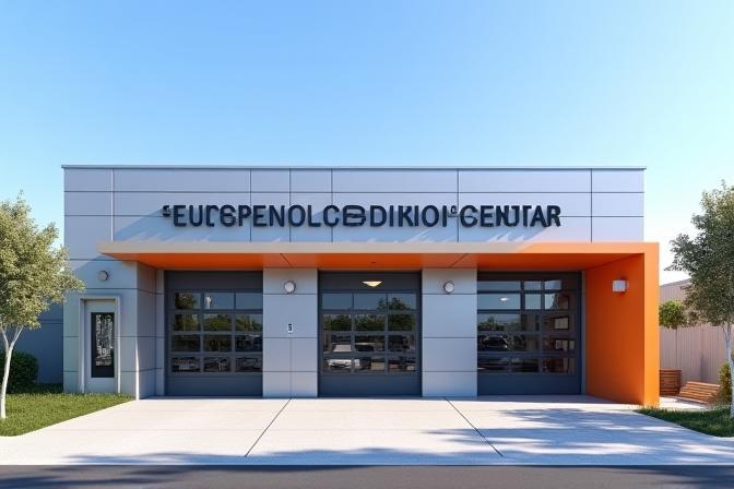 European Collision Center modern facility in San Francisco